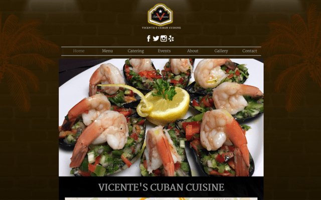 restuarant website design