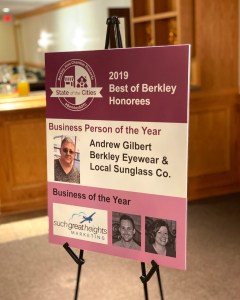 Berkley Business of the Year 2019 Such Great Heights Marketing